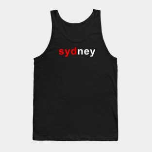 Sydney Airport Code, SYD Airport Tank Top